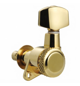 Schaller M6 135 Uzamykacia Ladiaca Mechanika Pre Gitaru Pravá Strana Zlatá Old Type